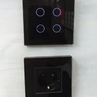 کلید هوشمند،کلید لمسی|مصالح و تجهیزات ساختمان|رشت, گلسار|دیوار