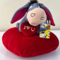 عروسک قلبی مدل الاغ با دُم پاپیونی|اسباببازی|کرج, برغان|دیوار