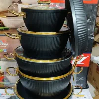 سرویس قابلمه11 پارچه اویز ترکیه مدل رولکس گیاهی