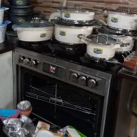 اجاق گاز صفحه شیشه ای لئوپارد