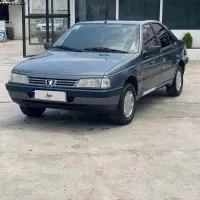 پژو ۴۰۵ خاکستری لازر ورقی