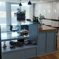 کانتر MDF پلی یورتان نئوکلاسیک (در حد نو)|فروشگاه و مغازه|بندرعباس, |دیوار