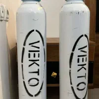 کپسول اکسیژن همراه با مانومتر پزشکی