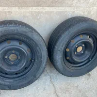 ۴حلقه رینگ و لاستیک خارجی پژو