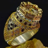 انگشتر نقره موزانایت