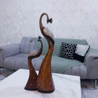 طاووس بسیار زیبای دکوری، نو، شیک وسالم(بهبهان)