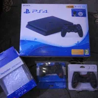 Ps4 اسلیم دو دسته|کنسول، بازی ویدئویی و آنلاین|بهبهان, |دیوار