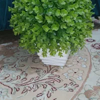 گل مصنوعی با گلدان