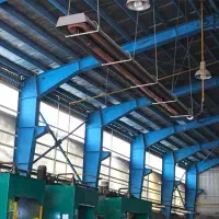 گرماتاب/هیتر تابشی/بخاری سقفی رستوران کارگاه سوله|بخاری، هیتر، شومینه|مرند, |دیوار