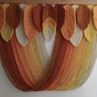 با نخ مکرومه خانه ات رو رنگی رنگی کن|تابلو، نقاشی، عکس|ایلام, |دیوار