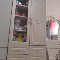 سرویس خواب دونفره،وکمد وتخت بچه