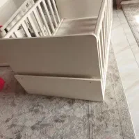تخت چوبی گهواره بچه ( نوزاد )