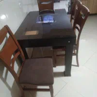 میز ناهارخوری 4 نفره|میز و صندلی غذاخوری|تهران, وحیدیه|دیوار