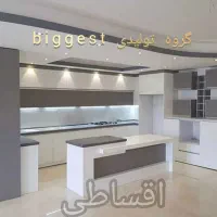 کابینت کد (700)براق ودستگیره مخفی ونچرال ودکوراتیو