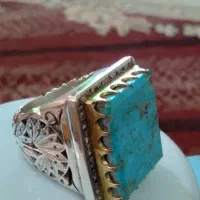انگشتر فیروزه سنگین وزن|جواهرات|تهران, آذری|دیوار