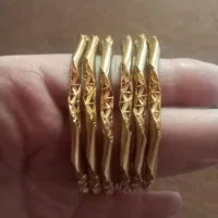 النگو فیوژن طرح طلا رنگ ثابت