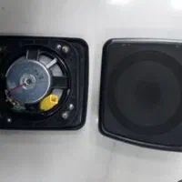طاقچه عقب پارس کامل  رنگ مشکی همرا باند و خطر