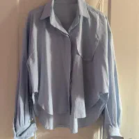 شومیز آبی نو
