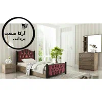 تخت خواب فلزی یک نفره چستر مدل پریما (آرکا صنعت)|تخت و سرویس خواب|مشهد, شهید آوینی|دیوار