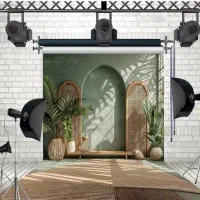 بنر سه بعدی برای عکاسی با لوازم پایه
