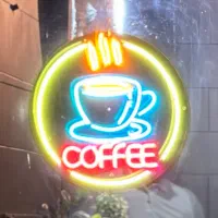 تابلو نئون کافه