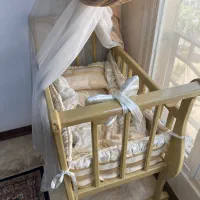 گهواره نوزاد همراه صندلی نوزاد