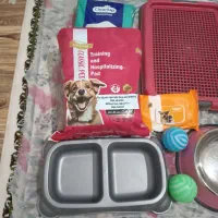 سینی ادار دو بسته پد قلاده و....