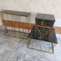 ست میز عسلی و کنسول