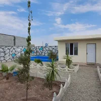 باغ ویلا باغچه چهار دیواری با بنا و استخر زمین