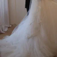 لباس عروس پرنسسی تور