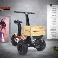 سه چرخه برقی مد تراک Velocifero ایتالیا|دوچرخه، اسکیت، اسکوتر|رشت, گلسار|دیوار