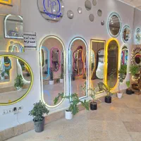 اینه بک لایت مخصوص آرایشگاه وخانه و بوتیک|آینه|مشهد, هنرور|دیوار