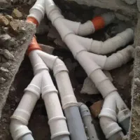 لوله کشی ساختمان به اگو شهری