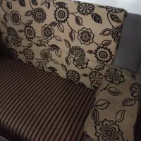 مبلمان۱۰نفره،یک صندلی و ۵تا مینی پشتی