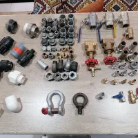 تعدادی شیرآلات گازی و آبی و دیگر لوازم لوله کشی|ابزارآلات|فردیس, نگارستان|دیوار