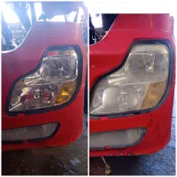 شفاف سازی چراغ ماشین سنگین