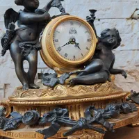 ساعت رومیزی برنج