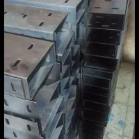 تولید وال پست ناودانی منقطع و میلگرد بستر