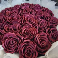 دسته گل و باکس گل روبانی با تخفیف ویژه (جاودان)|گل مصنوعی|تبریز, |دیوار