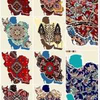 نقشه ایران سایز کوچک