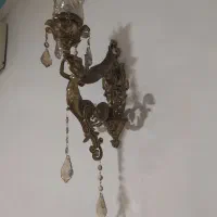 لوستر سلطنتی با دیوارکوب|لوستر و چراغ آویز|مشهد, شفا|دیوار