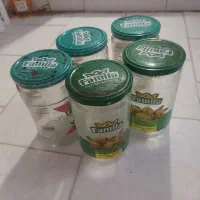 شیشه زیتون، ترشی، عسل سالم