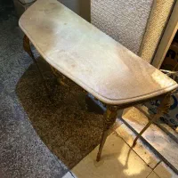 ست میز و آینه شمعدان و ساعت
