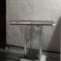 میز کنسول شیشه ای