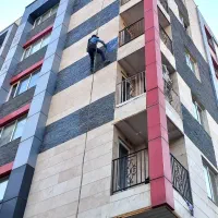 رنگ آمیزی و عایقکاری و آببندی بدون داربست