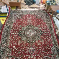 دو تخته فرش ماشینی 2*3 در حد نو.|فرش|باسمنج, |دیوار