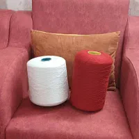 دو عدد دوک نخ بزرگ در دورنگ