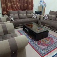 *فروش مبل ۸ نفره و پشتی ۹ عدد