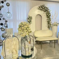 گل آرایی و دیزاین جایگاه بله برون ،عقد و...