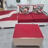سلام یکدست مبل تو کنجی  ... در حد|مبلمان خانگی و میز عسلی|امیدیه, |دیوار